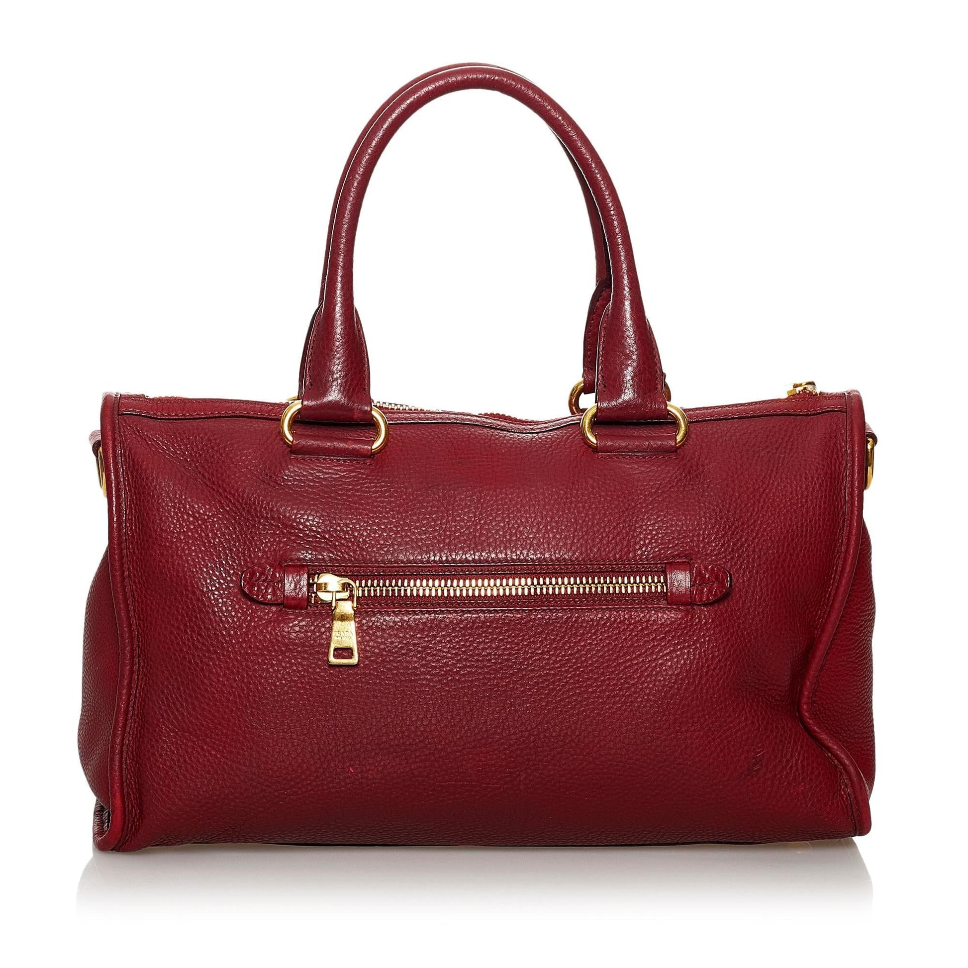 Prada Vitello Daino Handbag Style 12 Rovelle Bags