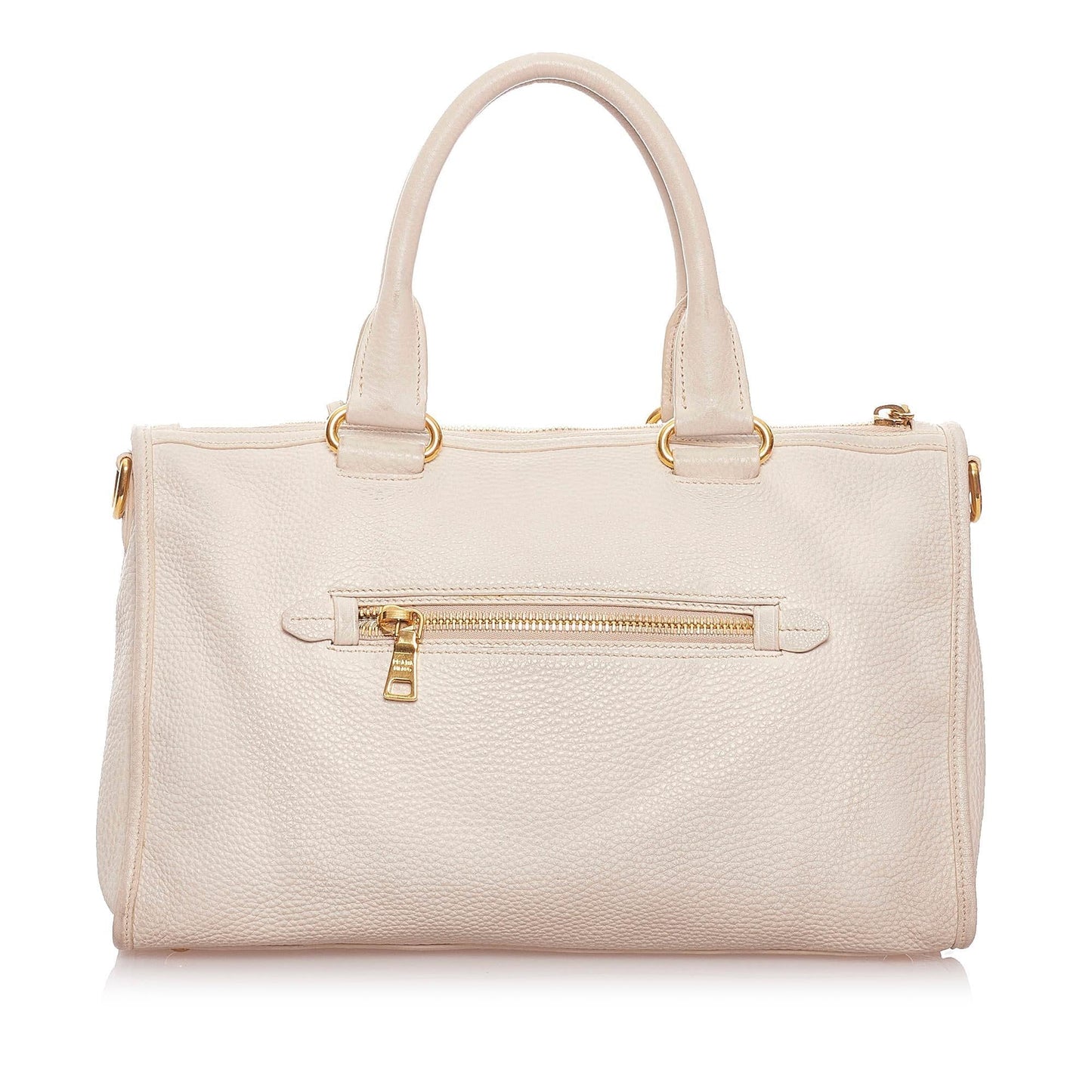 Prada Vitello Daino Satchel Style 48 Rovelle Bags