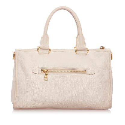 Prada Vitello Daino Satchel Style 48 Rovelle Bags