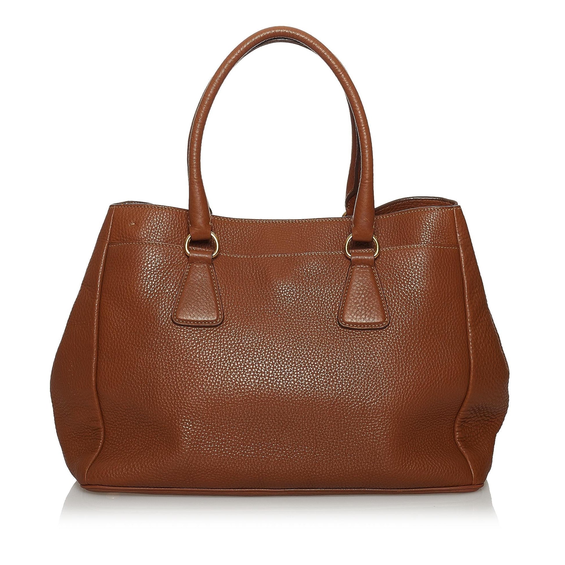 Prada Vitello Daino Satchel Style 34 Rovelle Bags
