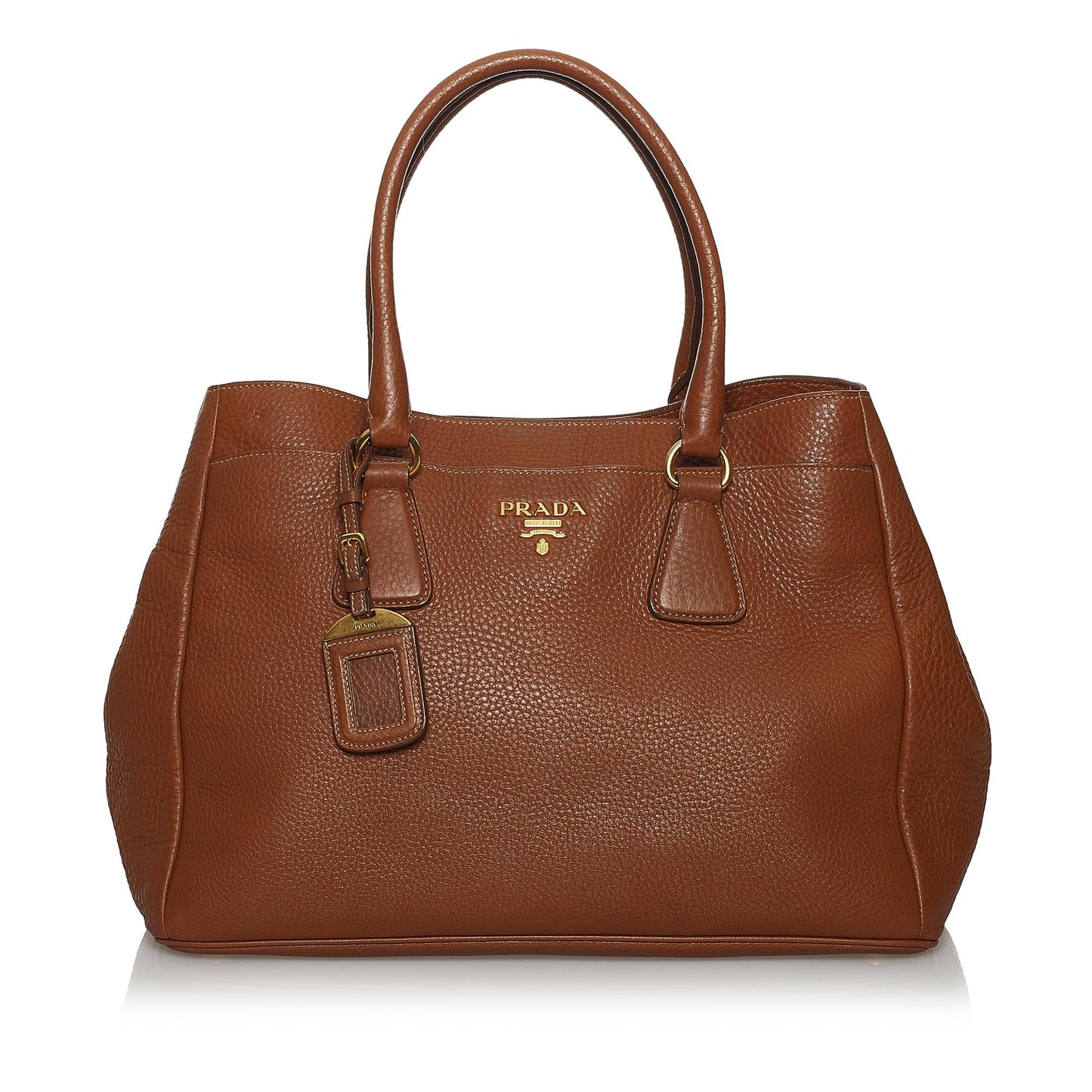 Prada Vitello Daino Satchel Style 34 Rovelle Bags