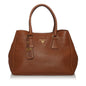 Prada Vitello Daino Satchel Style 34 Rovelle Bags