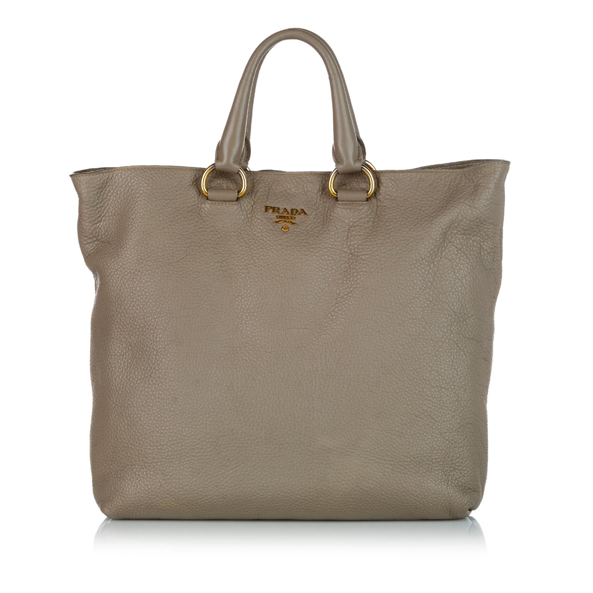 Prada Vitello Daino Satchel Style 16 Rovelle Bags