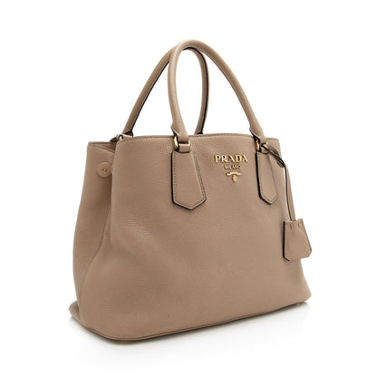 Prada Vitello Phenix Convertible Medium Tote Rovelle Bags