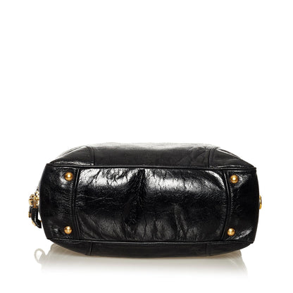 Prada Vitello Shine Satchel Style 7 Rovelle Bags