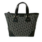 Black Dior Diorissimo Trotter Canvas Zip Tote Rovelle Bags