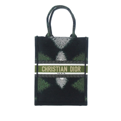 Green Dior Tie Dye Vertical Book Tote Rovelle Bags