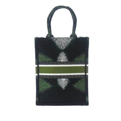 Green Dior Tie Dye Vertical Book Tote Rovelle Bags