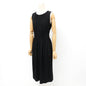 BURBERRY one piece B1J11-353-09 Rayon black Women 38