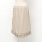 BURBERRY setup FEB66-473-40/FXB78-473-40 Hemp linen beige Women 44