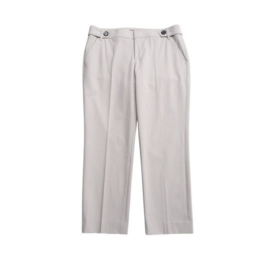 BURBERRY Cropped pants B1R03-148-40 62% polyester, 32% rayon, 6% polyurethane beige Women 40