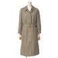 BURBERRY Stainless collar coat - 55% cotton, 45% polyester khaki Women 9AB2