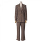 CELINE suit wool Brown Women 40