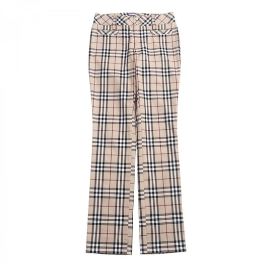 BURBERRY BLUE LABEL Pants FQ536-283-43 cotton beige Women 34