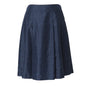BURBERRY skirt 100% polyester% Navy 38