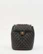 Chanel Black Lambskin Quilted Urban Spirit Backpack Rovelle Bags