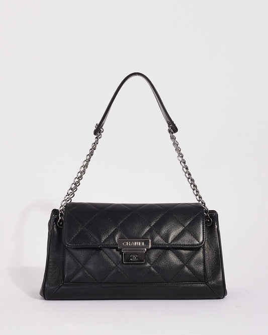 Chanel Small Caviar Leather Black Shoulder Bag Rovelle Bags