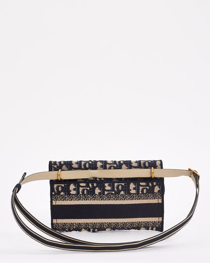 Dior Leather Canvas Clutch Bag Rovelle Bags