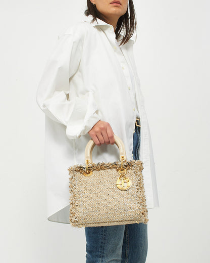 Dior Lady Dior Leather Handbag Rovelle Bags