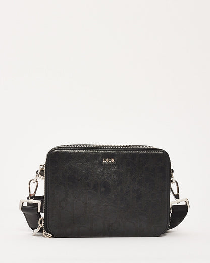 Dior Leather Canvas Crossbody Bag Rovelle Bags