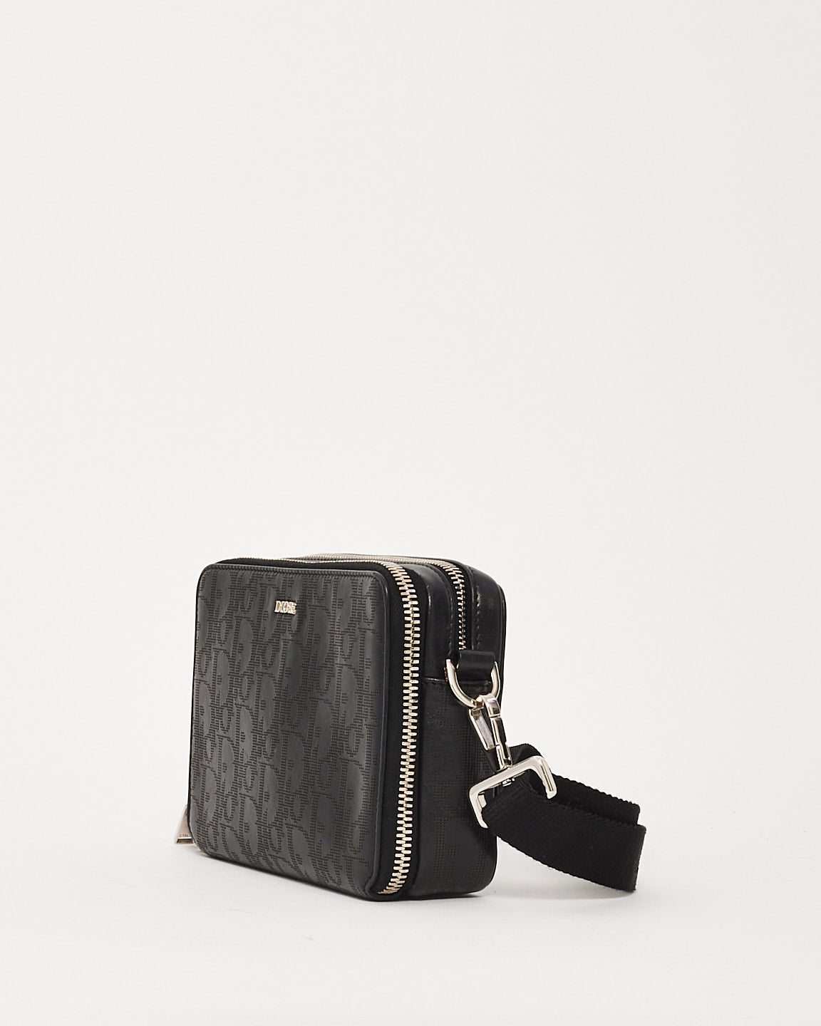 Dior Leather Canvas Crossbody Bag Rovelle Bags