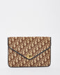 Dior Envelope Monogram Canvas Clutch Bag Rovelle Bags