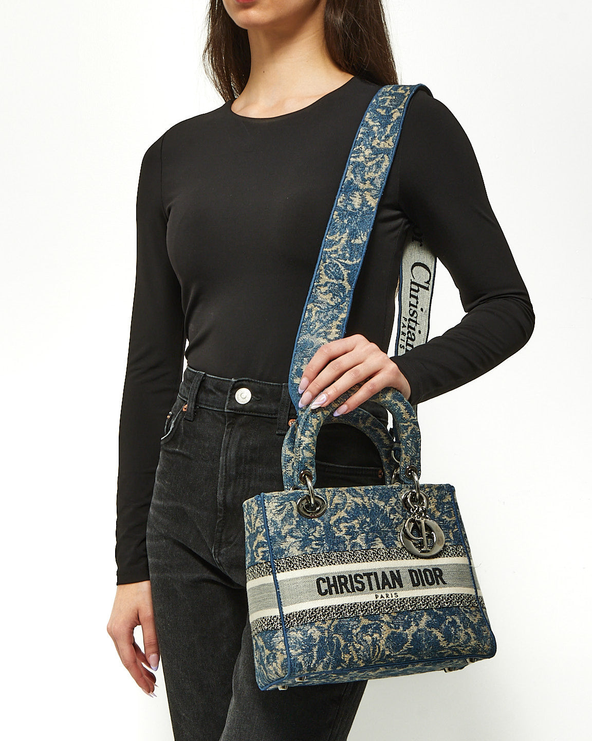 Dior Canvas Handbag Rovelle Bags