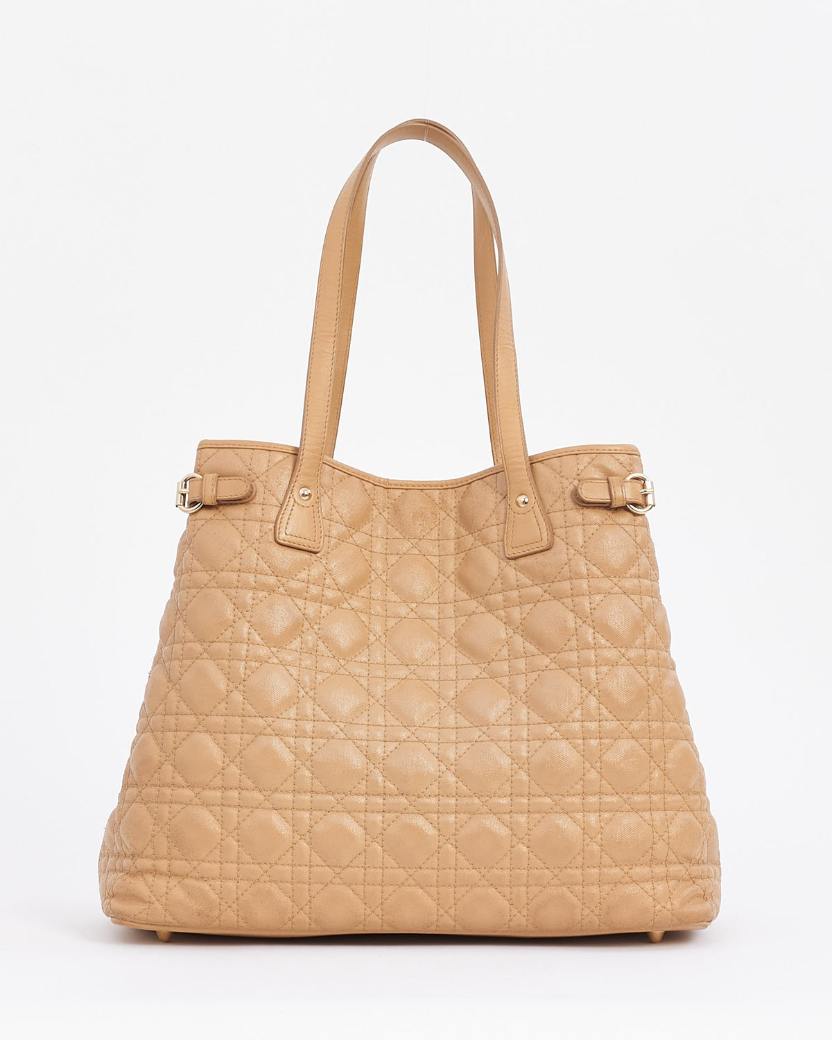 Dior Leather Canvas Tote Bag Rovelle Bags