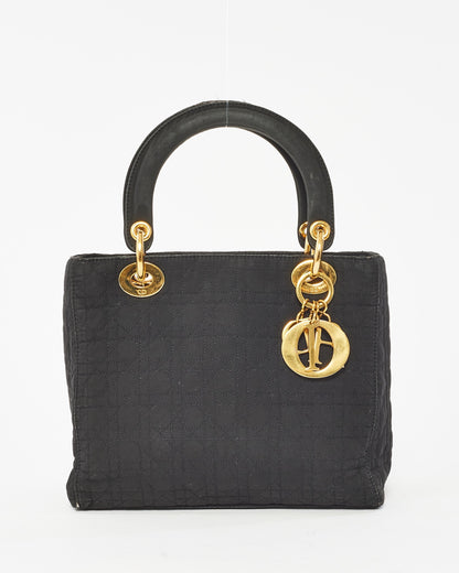 Dior Lady Dior Canvas Tote Bag Rovelle Bags