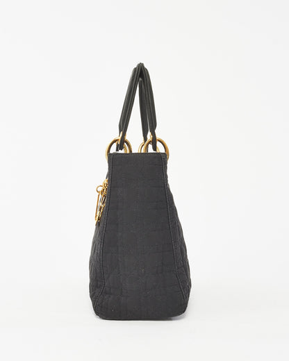 Dior Lady Dior Canvas Tote Bag Rovelle Bags