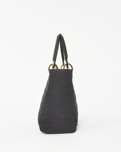 Dior Lady Dior Canvas Tote Bag Rovelle Bags
