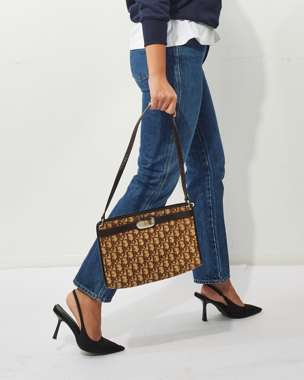 Dior Canvas Shoulder Bag Rovelle Bags