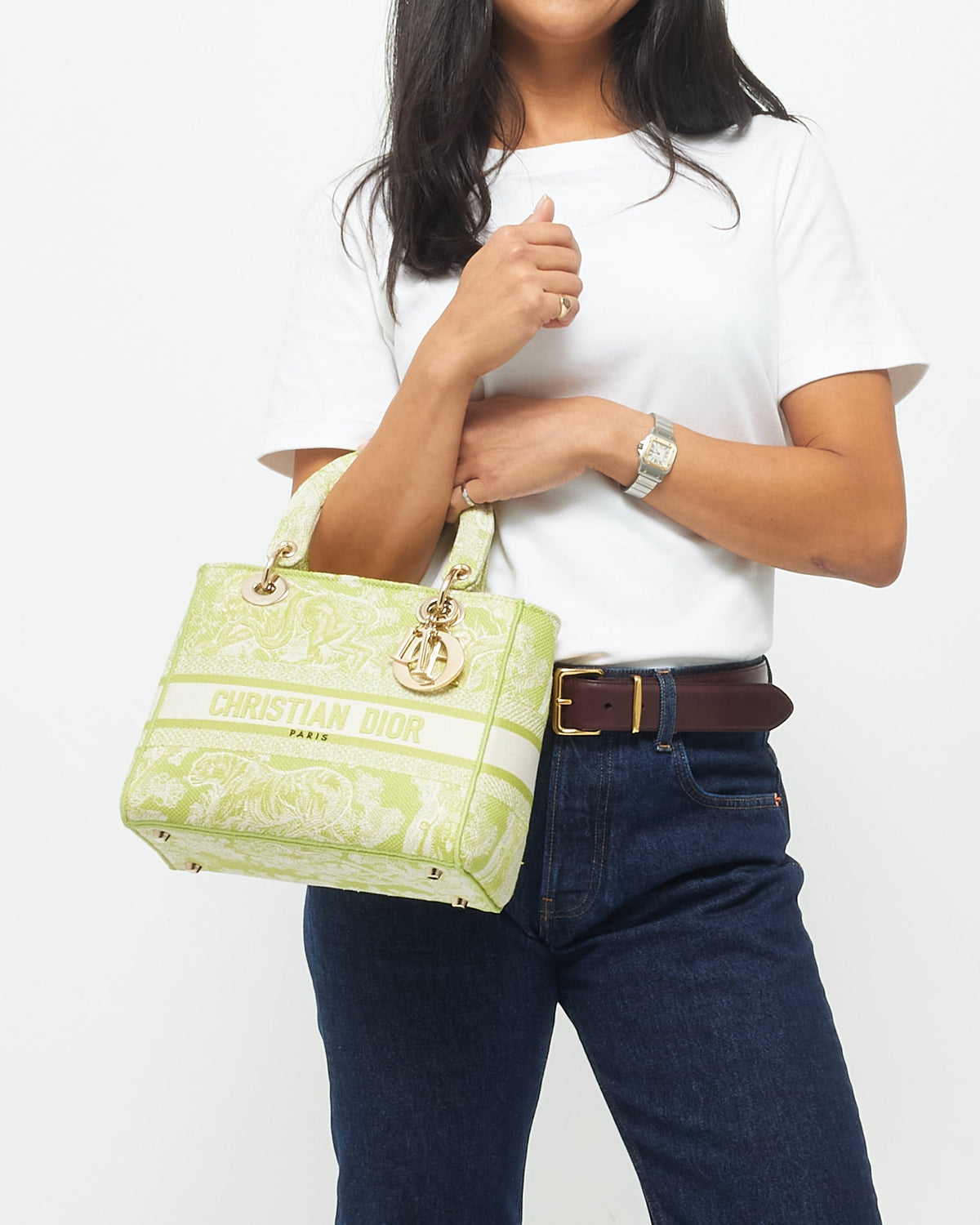 Dior Canvas Handbag Rovelle Bags