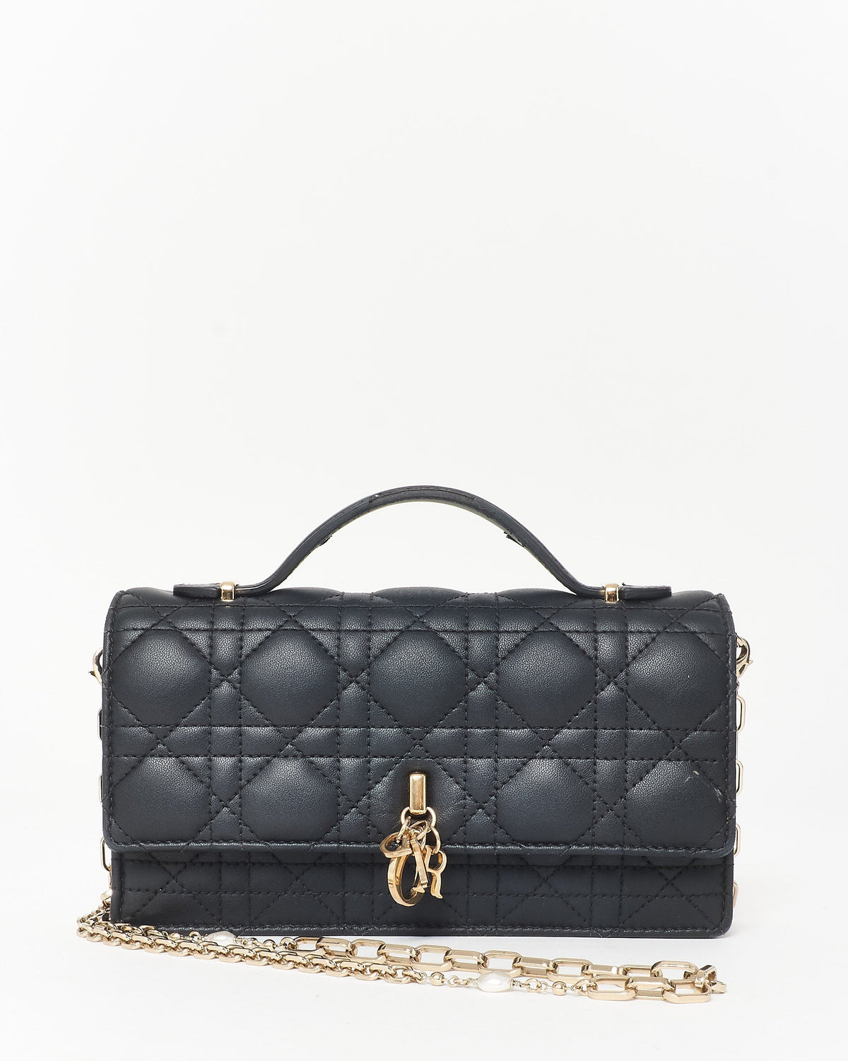 Dior Quilted Chain Shoulder Bag Rovelle Bags