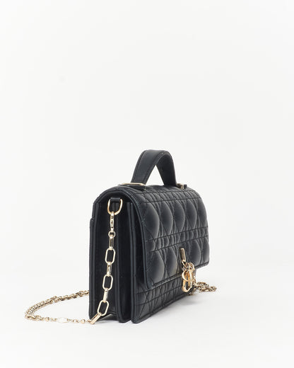 Dior Quilted Chain Shoulder Bag Rovelle Bags