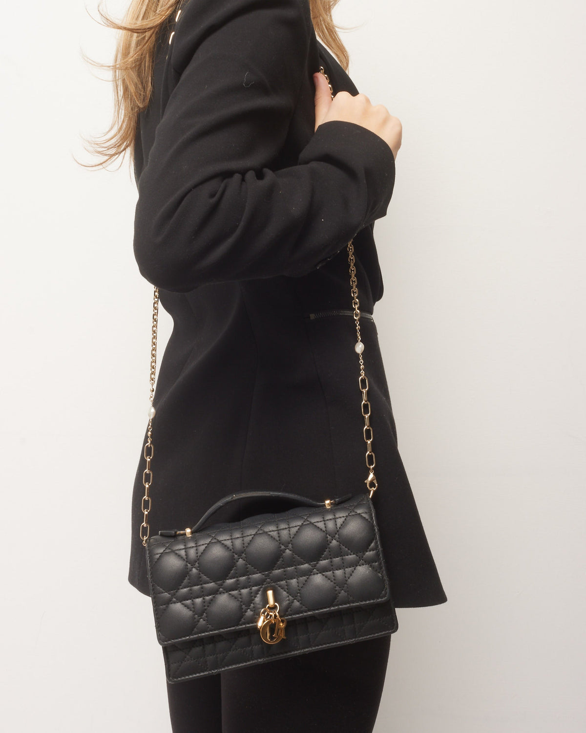 Dior Quilted Chain Shoulder Bag Rovelle Bags