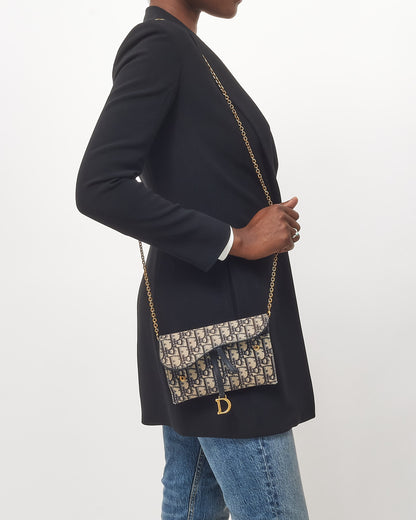 Dior Chain Canvas Crossbody Bag Rovelle Bags