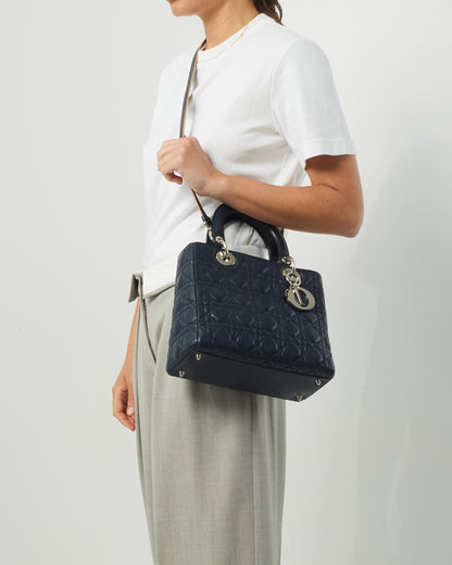 Dior Lady Dior Leather Handbag Rovelle Bags