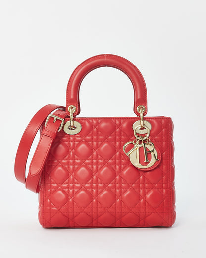 Dior Lady Dior Leather Handbag Rovelle Bags