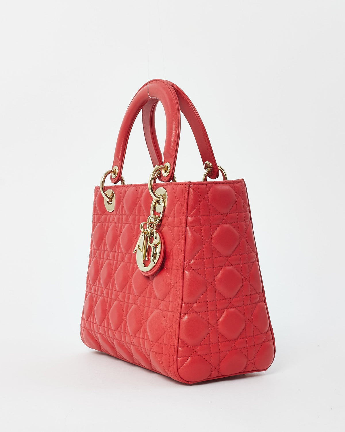 Dior Lady Dior Leather Handbag Rovelle Bags