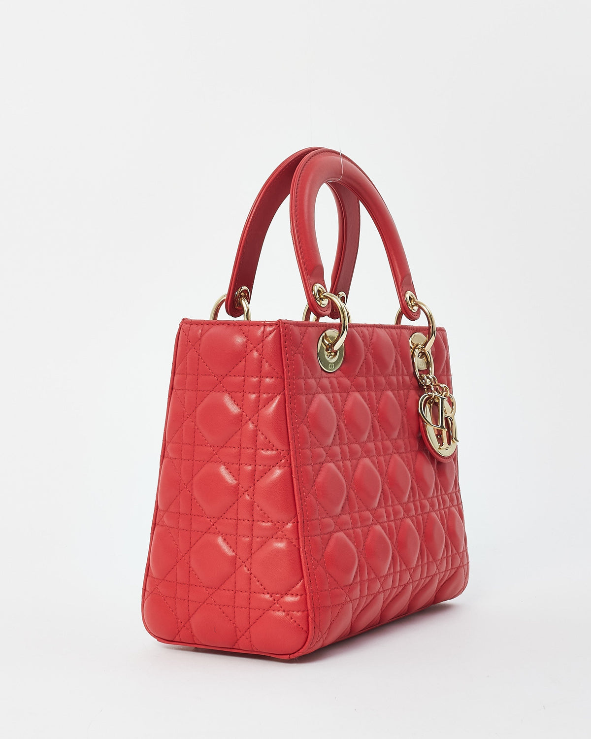 Dior Lady Dior Leather Handbag Rovelle Bags