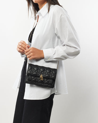 Dior Chain Leather Crossbody Bag Rovelle Bags