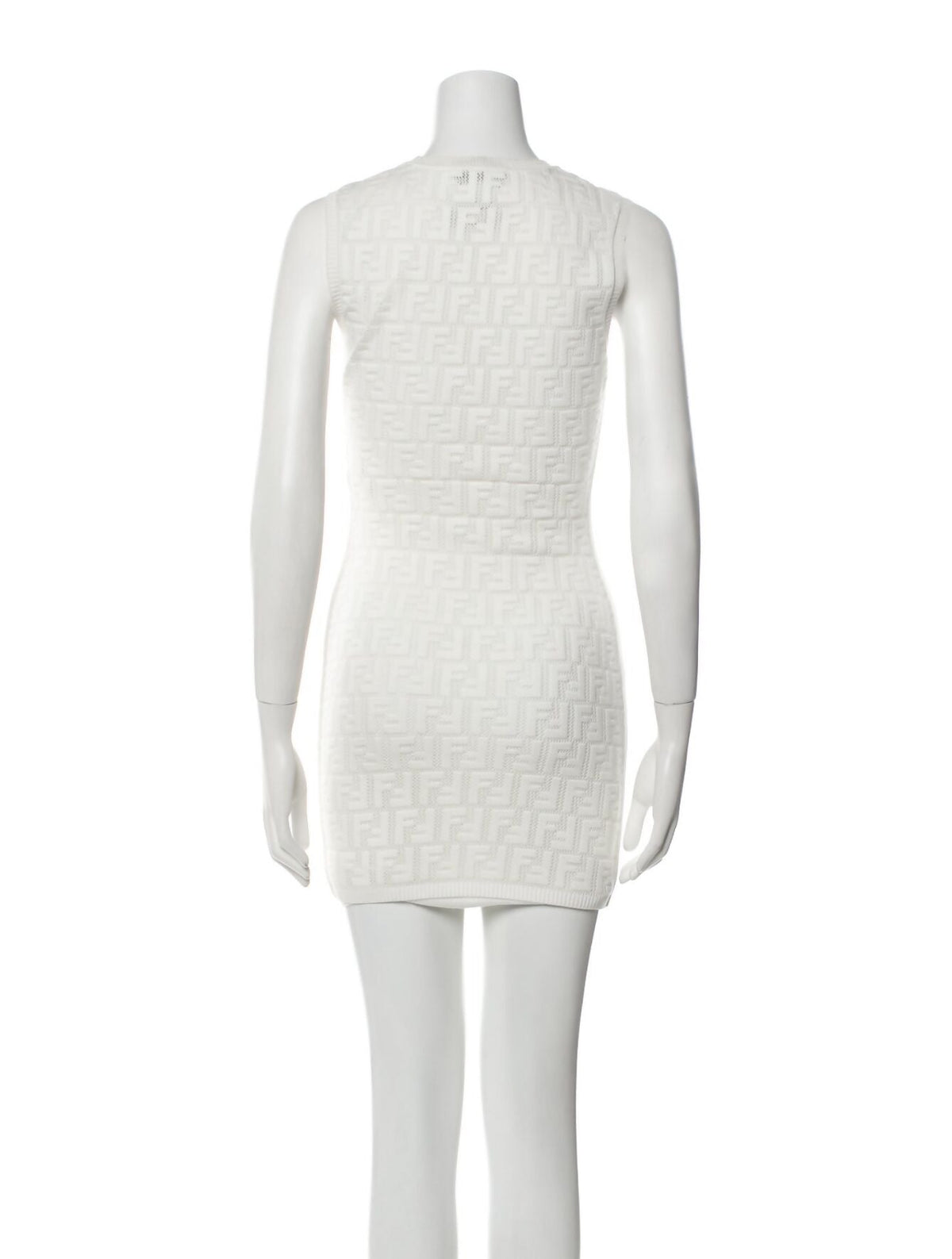 FENDI JACQUARD STRETCHY MINI DRESS Rovelle Bags