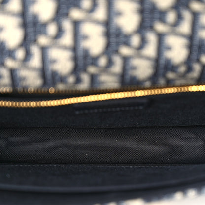 Christian Dior Oblique 30 Montaigne Flap Bag Blue Rovelle Bags
