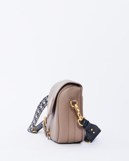 Dior Leather Canvas Handbag Rovelle Bags