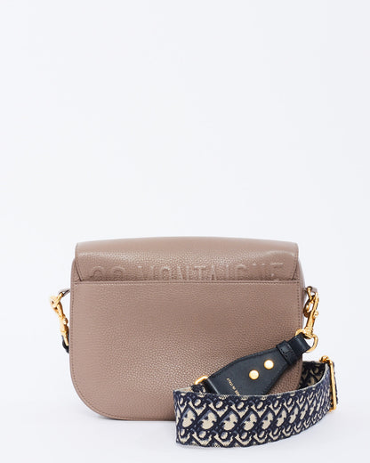 Dior Leather Canvas Handbag Rovelle Bags