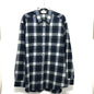 CELINE Long sleeve shirt 2C555198O wool Navy check 41