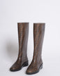 Fendi zucca rubber high boots Rovelle Bags