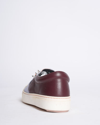 Fendi Women's Cap-Toe Monster Skate Sneakers Slide-In Loafers Rovelle Bags