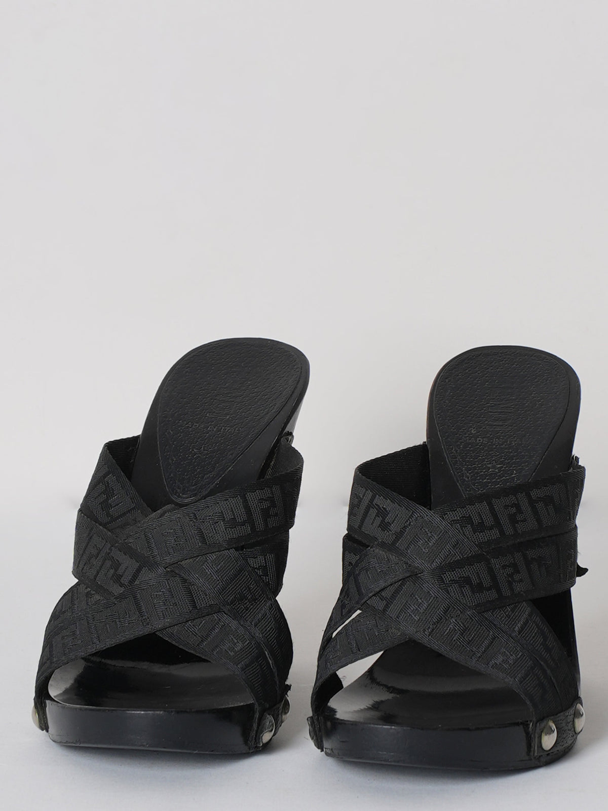 Fendi Zucca Heel Rovelle Bags